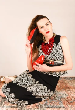 Villeneuve Skirt in Noir