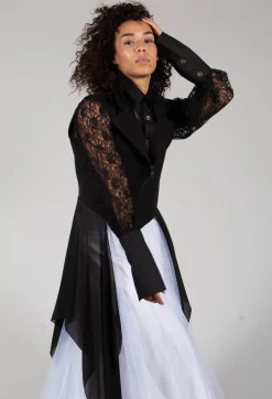 Vintage Lace Crop Shirt
