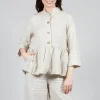 Violet Jacket in Sand