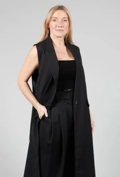 Viscose Bandeau in Black