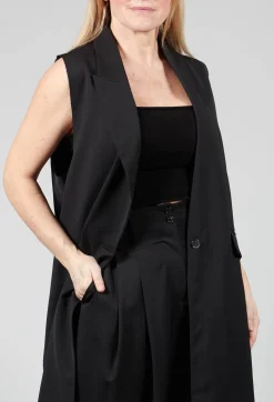 Viscose Bandeau in Black