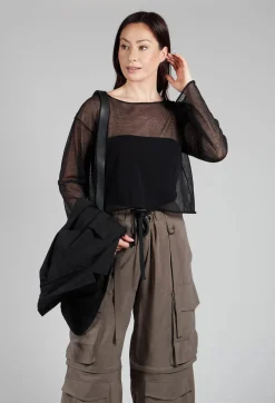 Viscose Bandeau in Black