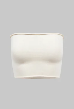 Viscose Bandeau in White