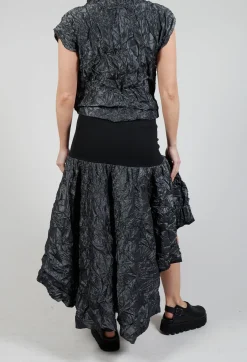 Vise Skirt in Black Grey