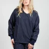 V-Neck Shirt in Denim