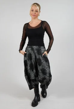 Voca Trousers in Black and White