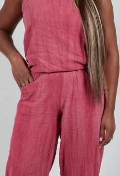 Waffle Trousers in Lotus