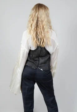 Waistcoat in Black / White