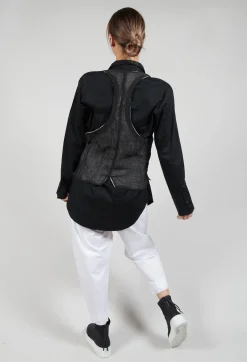 Waistcoat in Black / White