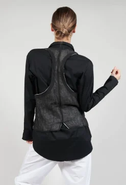 Waistcoat in Black / White