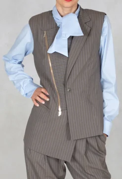 Waistcoat in Brown