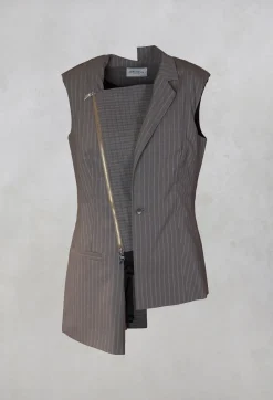Waistcoat in Brown