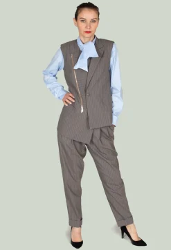Waistcoat in Brown
