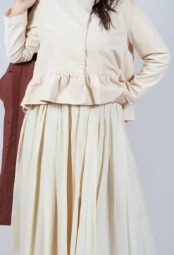 Wandelfroh Skirt in Stroh