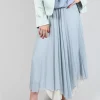 Waterfall Skirt in Blue Blizard