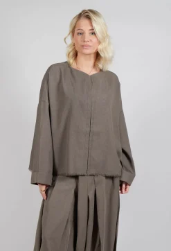 Waterfall Top in Taupe