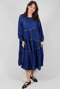 Weber Dress in Indigo