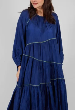 Weber Dress in Indigo