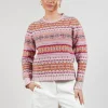 Westray Sweater in Orange Burst
