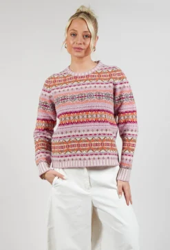 Westray Sweater in Orange Burst