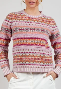Westray Sweater in Orange Burst