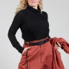 Wide Belt in Black Firm