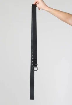 Wide Belt in Black Firm