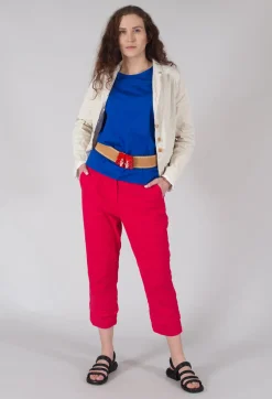 Wide Elasticated Belt with Bold Feature Buckle