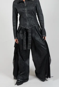 Wide Leg Jeans in Black