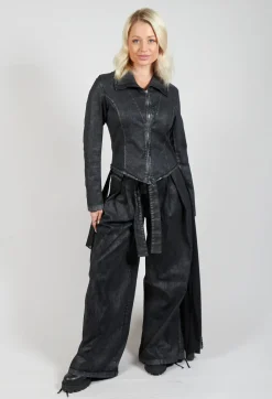 Wide Leg Jeans in Black