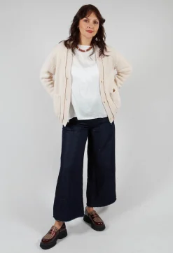 Wide Leg Trousers in Denim