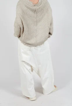 Wide Leg Trousers in Galaxy Paint