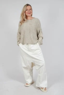 Wide Leg Trousers in Galaxy Paint