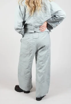 Wide Leg Trousers in Ghiaccio