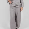 Wide Leg Trousers in Taupe