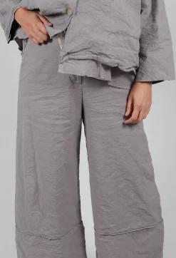 Wide Leg Trousers in Taupe