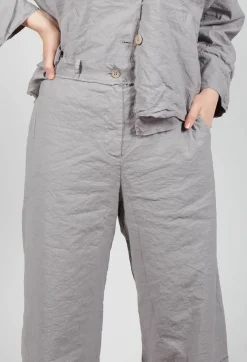 Wide Leg Trousers in Taupe