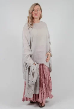 Wirtscheck Shirt in Kiesel