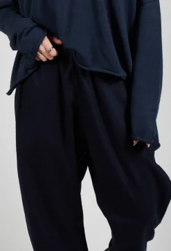 Wok Ojo Trousers in Ink Blue
