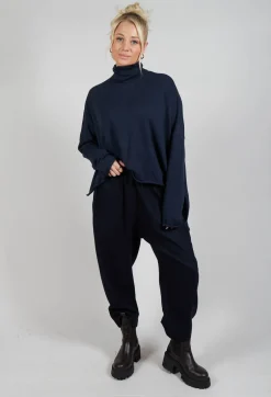 Wok Ojo Trousers in Ink Blue