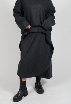 Wok Onda Skirt in Bristol Grey
