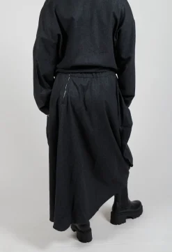 Wok Onda Skirt in Bristol Grey