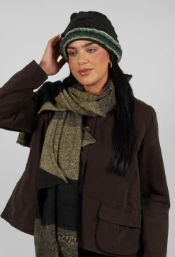 Wool Bucket Hat in Charcoal
