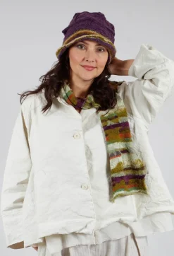 Wool Bucket Hat in Iris
