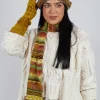 Wool Bucket Hat in Mustard