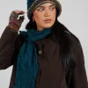 Wool Bucket Hat in Turquoise