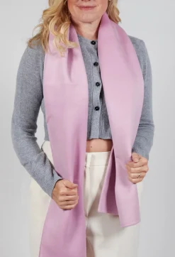 Wool Double Scarf in Bubblegum