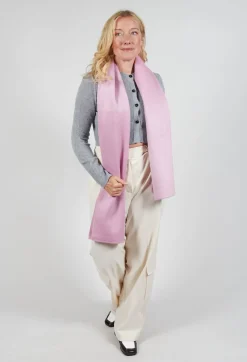 Wool Double Scarf in Bubblegum