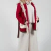 Wool Jacket in Adrenaline Red