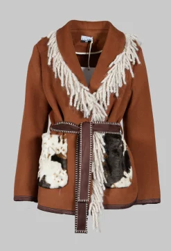 Wool Jacket in Nutmeg